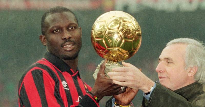 Top Tiền Đạo Giành Quả Bóng Vàng (Ballon D'or) Xuất Sắc Nhất 6 George Weah