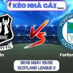 Soi kèo Elgin vs Forfar Athletic (02:45 ngày 25/03, Scotland League 2) 9 Elgin vs Forfar Athletic