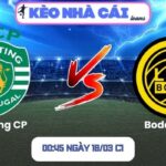 Soi kèo Sporting CP vs Bodo Glimt (00:45 ngày 18/03, C1) 9 Sporting CP vs Bodo Glimt