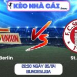 Soi kèo Union Berlin vs St. Pauli (20:30 ngày 05/04, Bundesliga) 9 Union Berlin vs St. Pauli