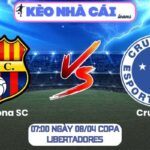 Soi kèo Barcelona SC vs Cruzeiro (07:00 ngày 08/04, Copa Libertadores) 9 Barcelona SC vs Cruzeiro
